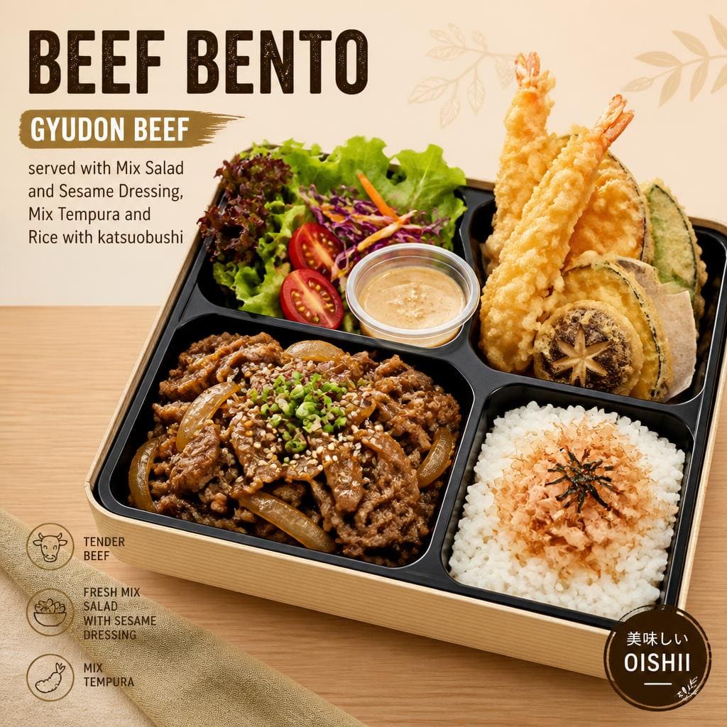 Beef Bento Shaburi